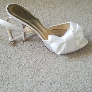 Kate Spade satin bridal heels